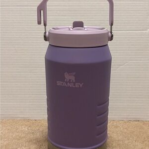 Stanley Purple Stainless Steel Insulated Jug with Light Lavender Handle 64oz